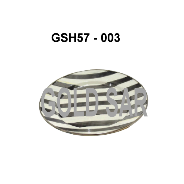 9" Dish - Stripe